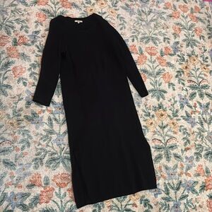 Madewell calf length Merino Wool dress
